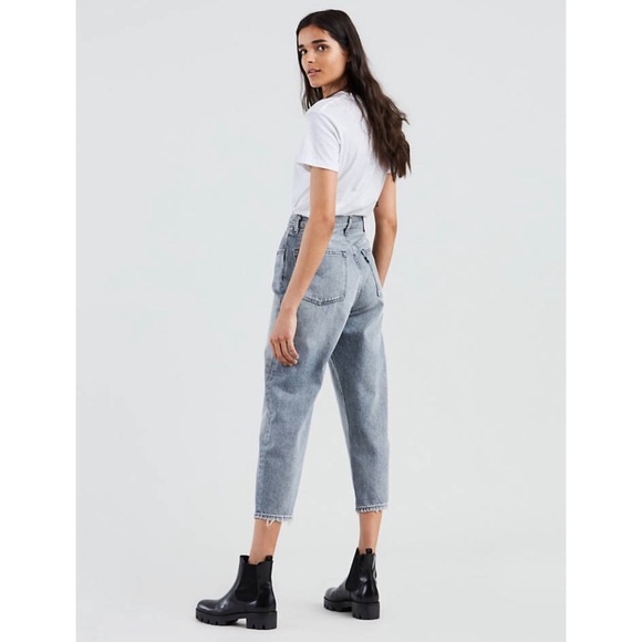 LEVI’S Made and Crafted Barrel Jeans Azure Wash - Picture 3 of 12